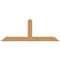 Ekena Millwork Portland Smooth Timber Gable Bracket, Western Red Cedar, 72"W x 27"H x 1 1/2"D x 5 1/2"F, 9/12 Pitch GBW072X27X0206POR00SWR - alternate 1